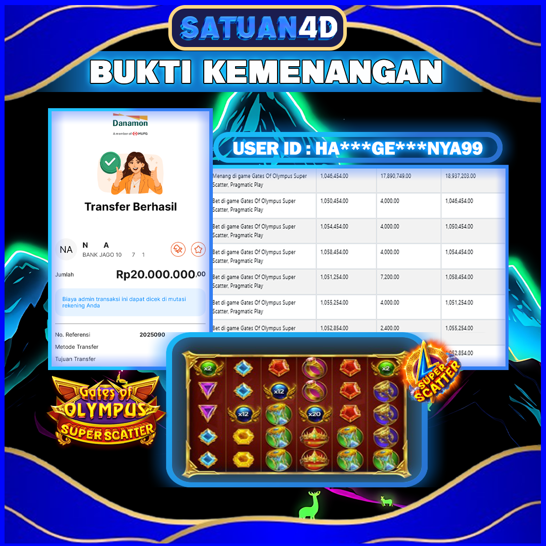 BUKTI KEMENANGAN TERBESAR TANGGAL 03 SEPTEMBER 2025