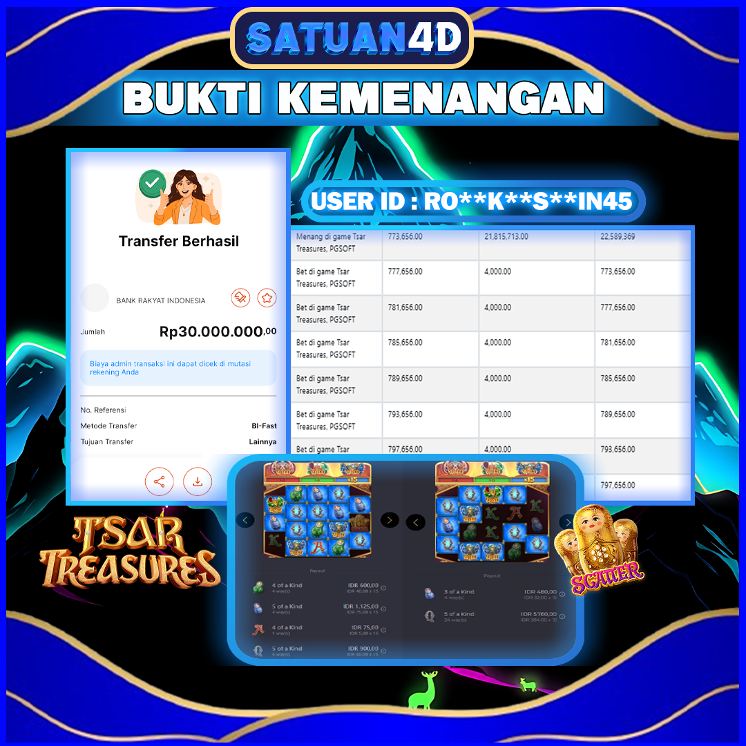 BUKTI KEMENANGAN TERBESAR TANGGAL 05 SEPTEMBER 2025
