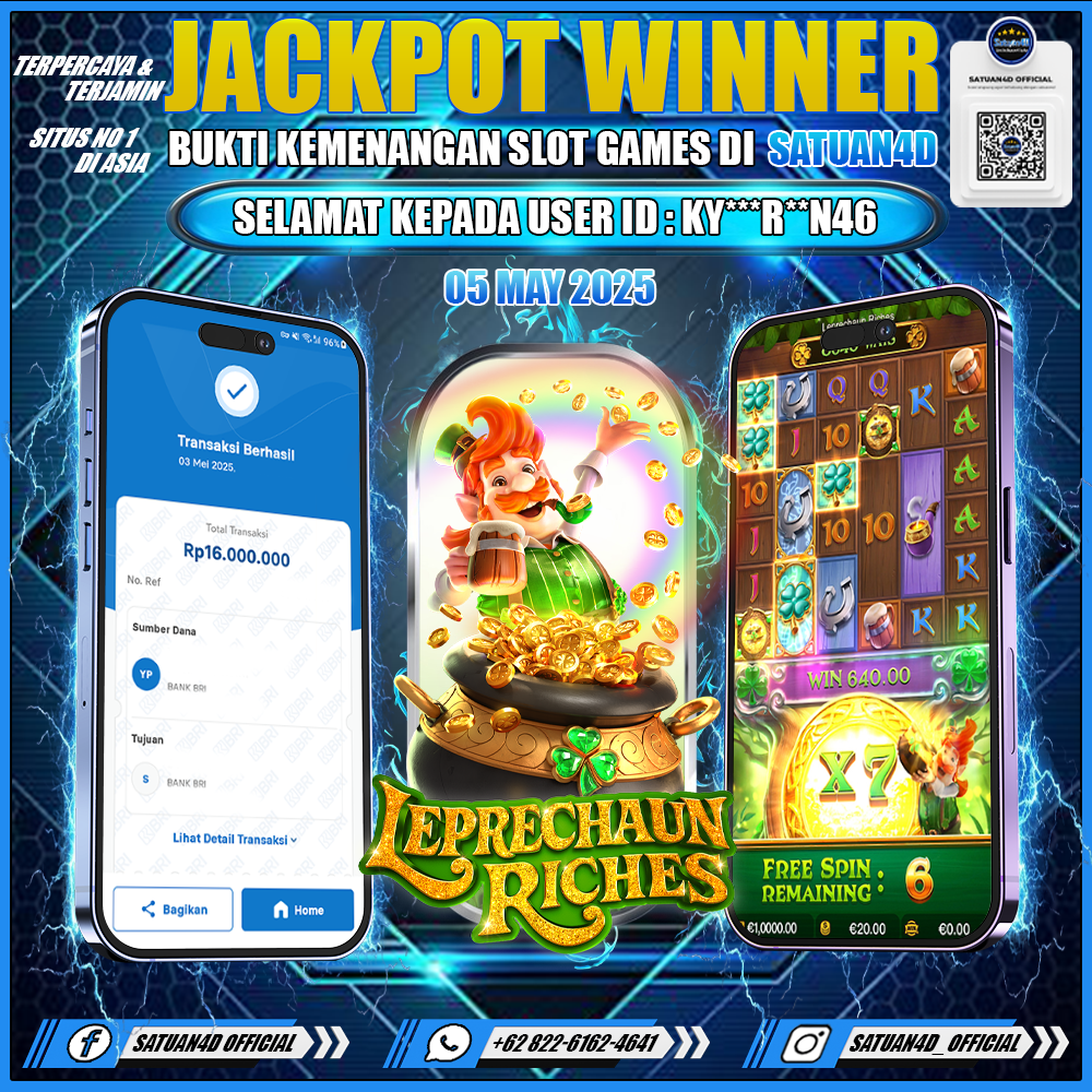 BUKTI KEMENANGAN TANGGAL 04 MAY 2025