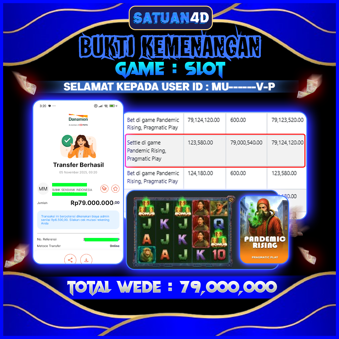 BUKTI KEMENANGAN TERBESAR TANGGAL 06 NOVEMBER  2025