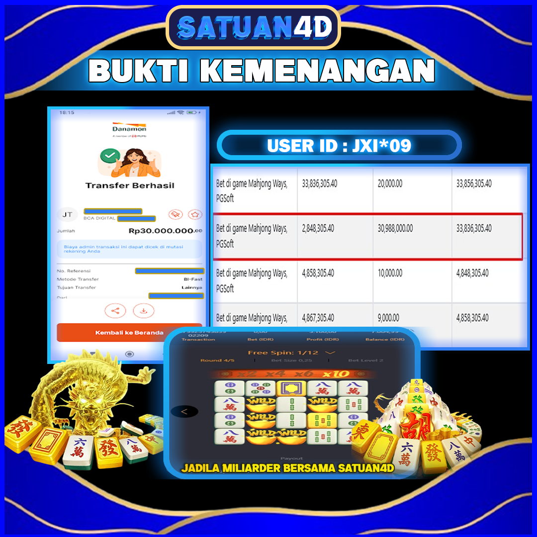 BUKTI KEMENANGAN TERBESAR TANGGAL 11 OKTOBER 2025