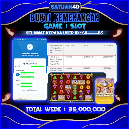 BUKTI KEMENANGAN TERBESAR TANGGAL 13 OKTOBER 2025