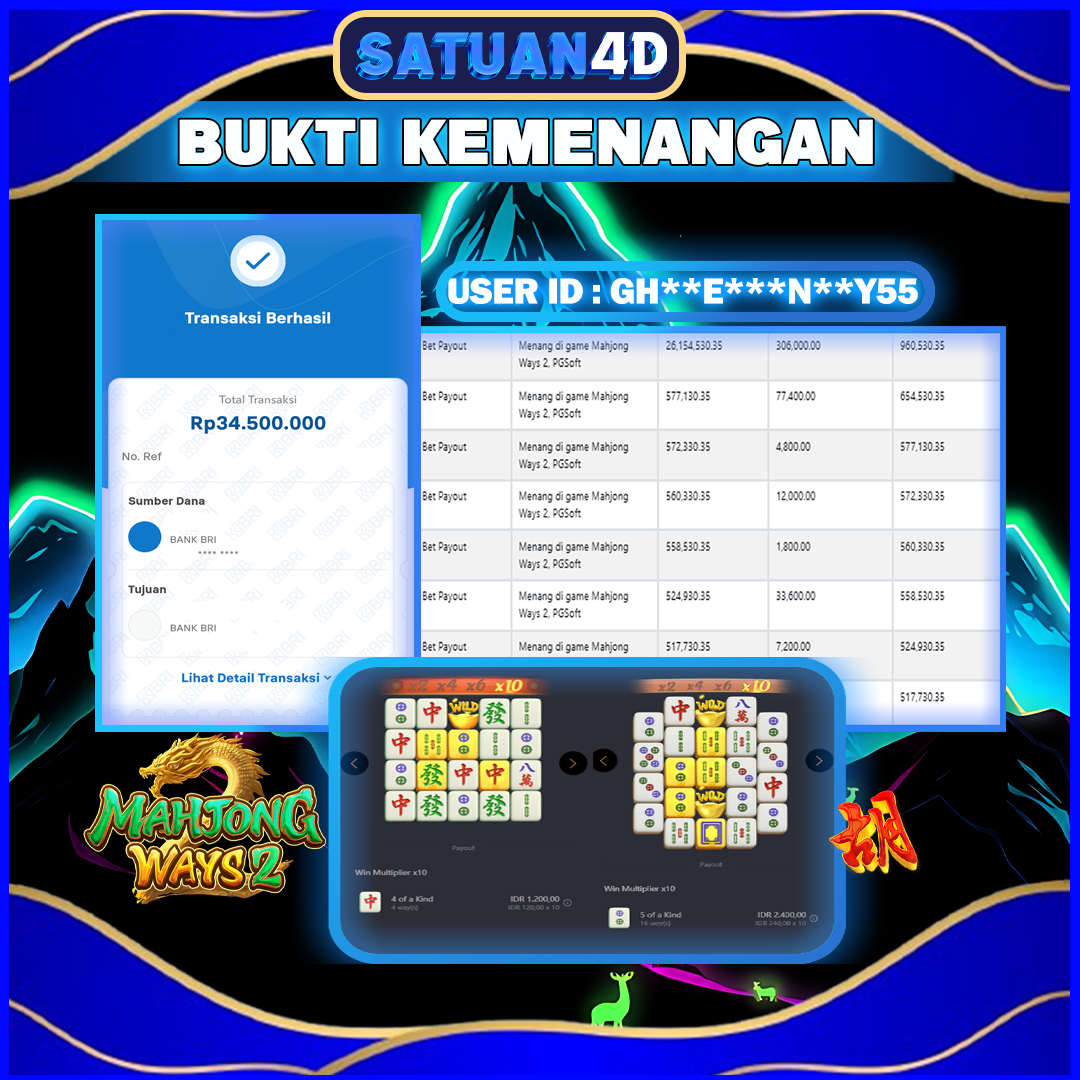 BUKTI KEMENANGAN TERBESAR TANGGAL 11 AGUSTUS 2025