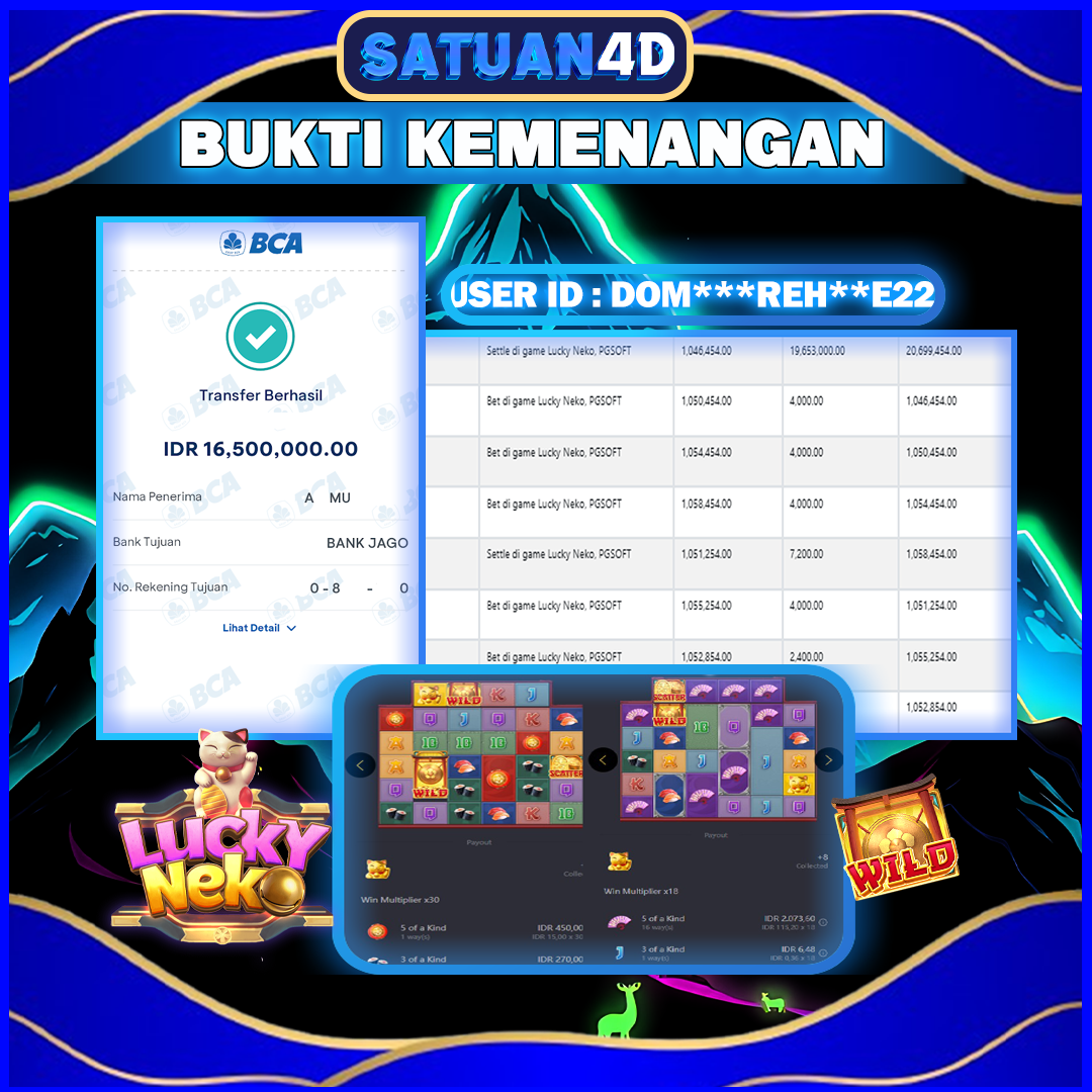 BUKTI KEMENANGAN TERBESAR TANGGAL 15 AGUSTUS 2025