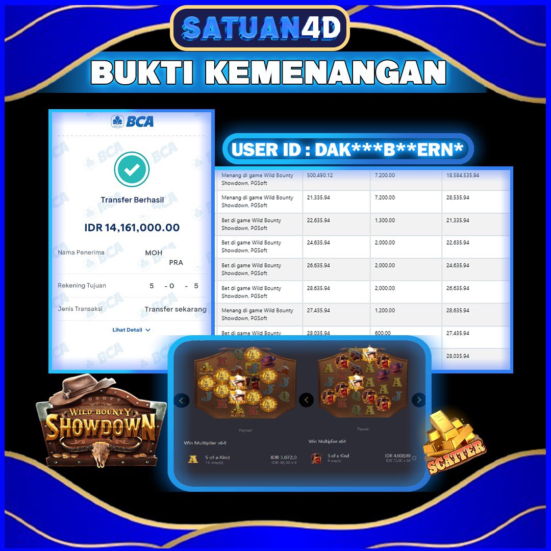 BUKTI KEMENANGAN TERBESAR TANGGAL 06 SEPTEMBER 2025