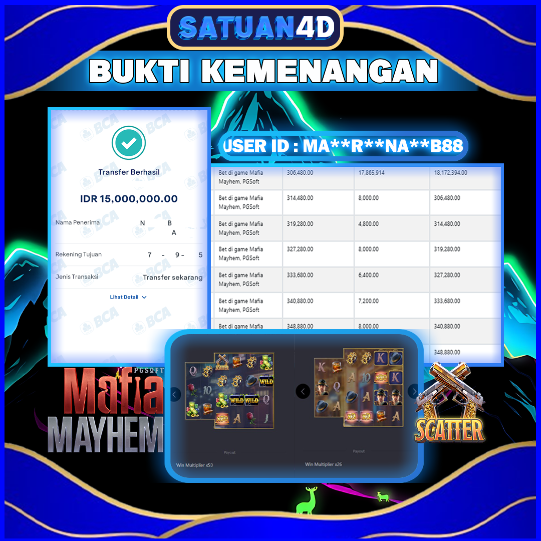 BUKTI KEMENANGAN TERBESAR TANGGAL 22 AGUSTUS 2025