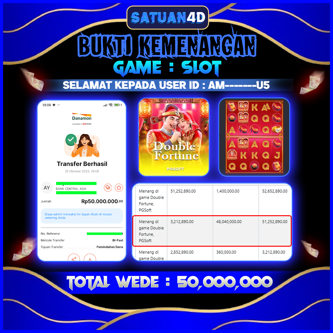 BUKTI KEMENANGAN TERBESAR TANGGAL 26 OKTOBER 2025