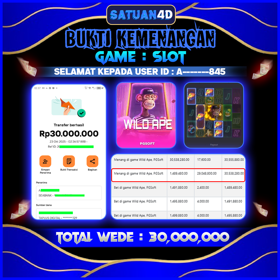 BUKTI KEMENANGAN TERBESAR TANGGAL 24 OKTOBER 2025