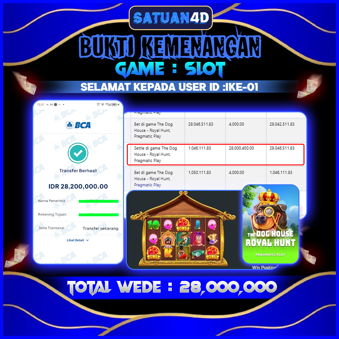 BUKTI KEMENANGAN TERBESAR TANGGAL16 OKTOBER 2025