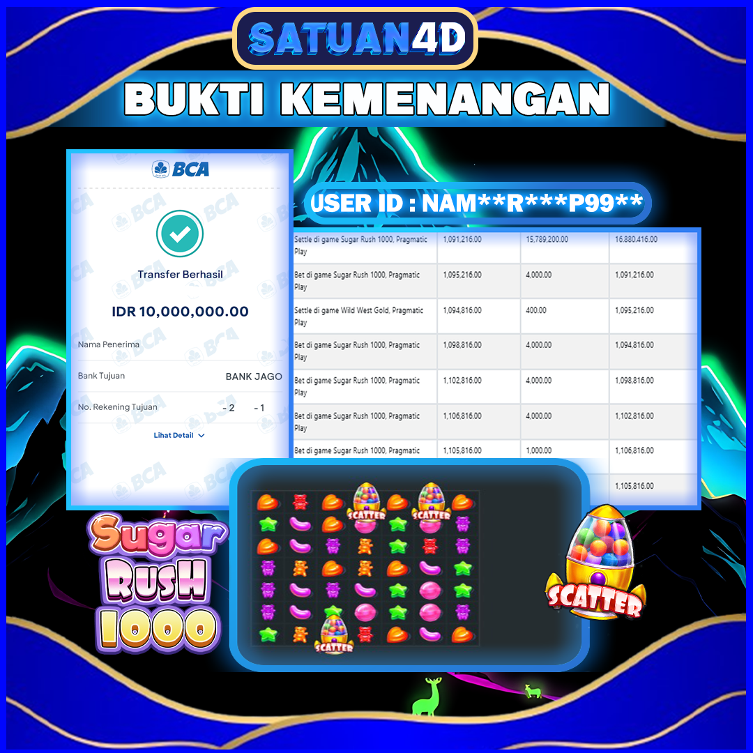 BUKTI KEMENANGAN TERBESAR TANGGAL 20 AGUSTUS 2025