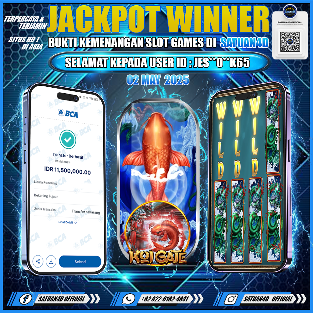 BUKTI KEMENANGAN TANGGAL 02 MAY 2025