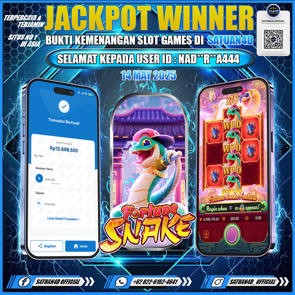 BUKTI KEMENANGAN TANGGAL 14 MAY 2025