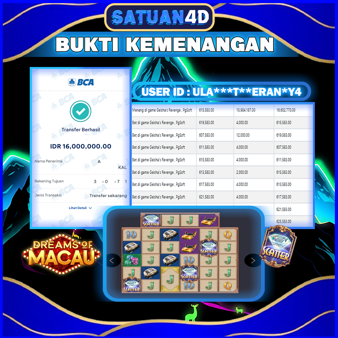 BUKTI KEMENANGAN TERBESAR TANGGAL 03 SEPTEMBER 2025