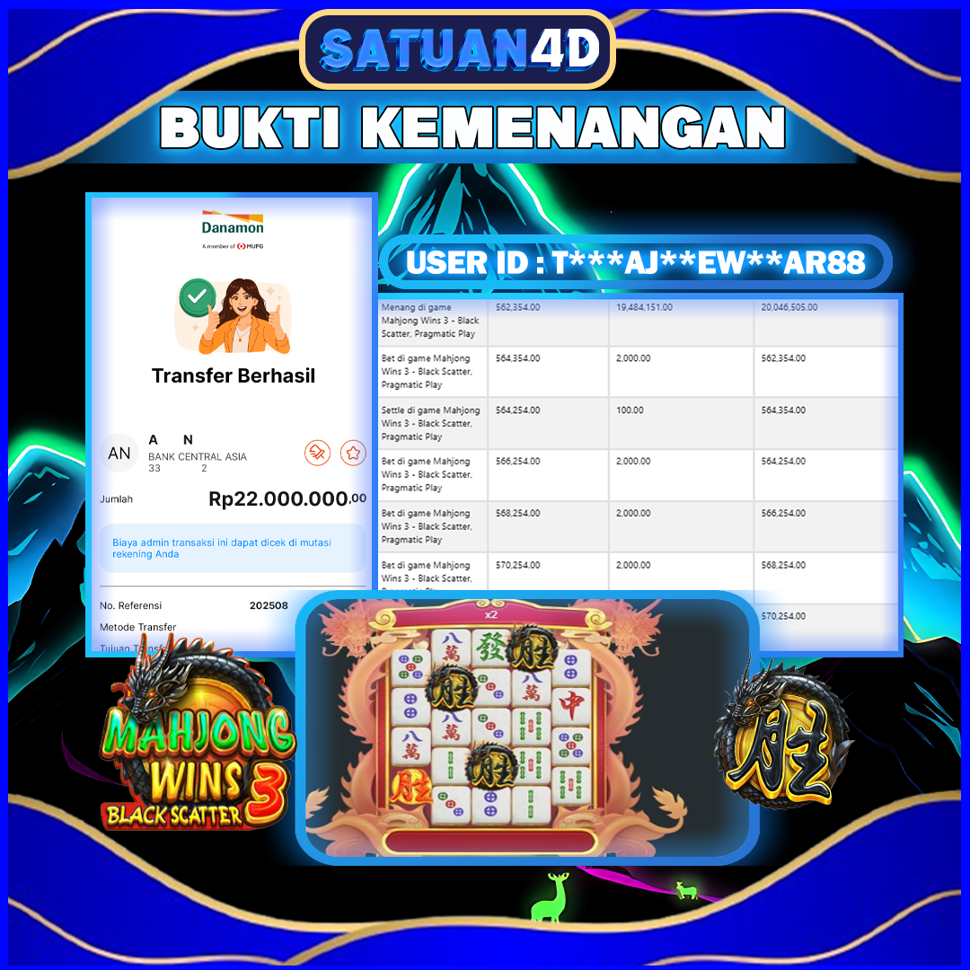 BUKTI KEMENANGAN TERBESAR TANGGAL 29 AGUSTUS 2025