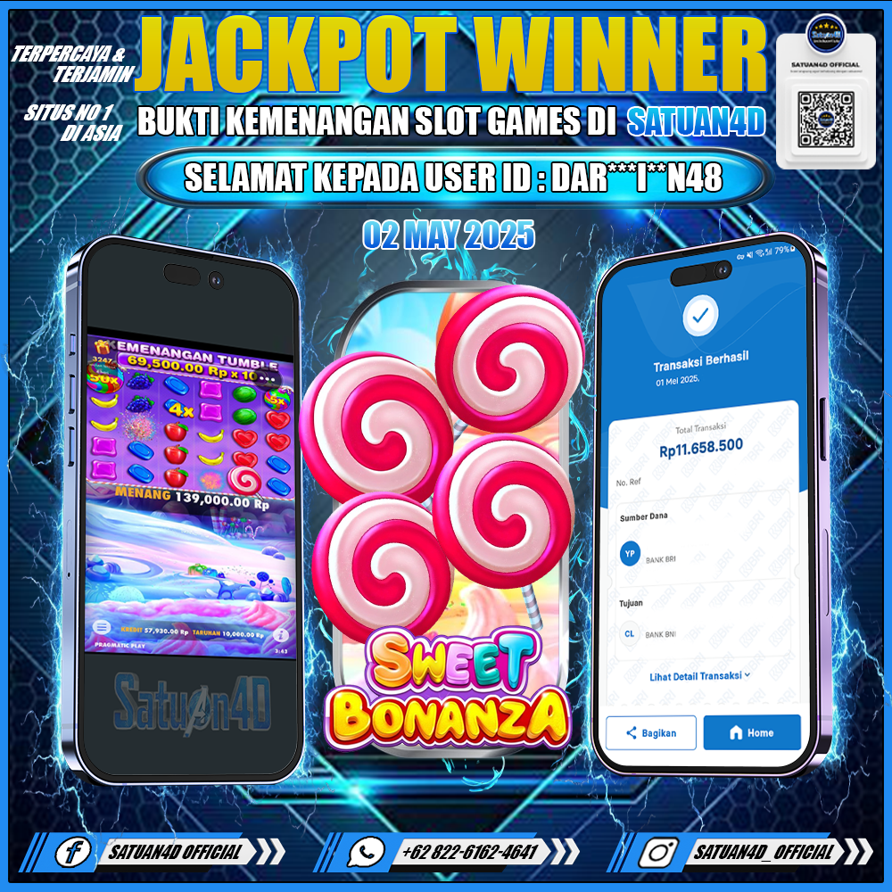 BUKTI KEMENANGAN TANGGAL 02 MAY 2025