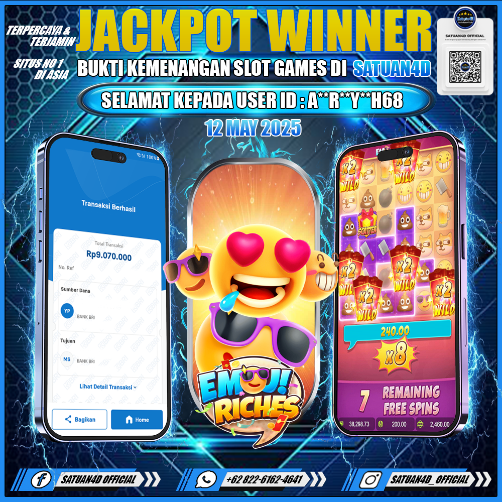 BUKTI KEMENANGAN TANGGAL 12 MAY 2025