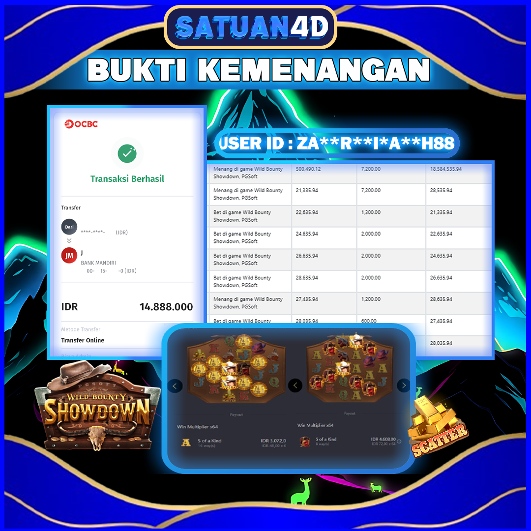 BUKTI KEMENANGAN TERBESAR TANGGAL 18 AGUSTUS 2025
