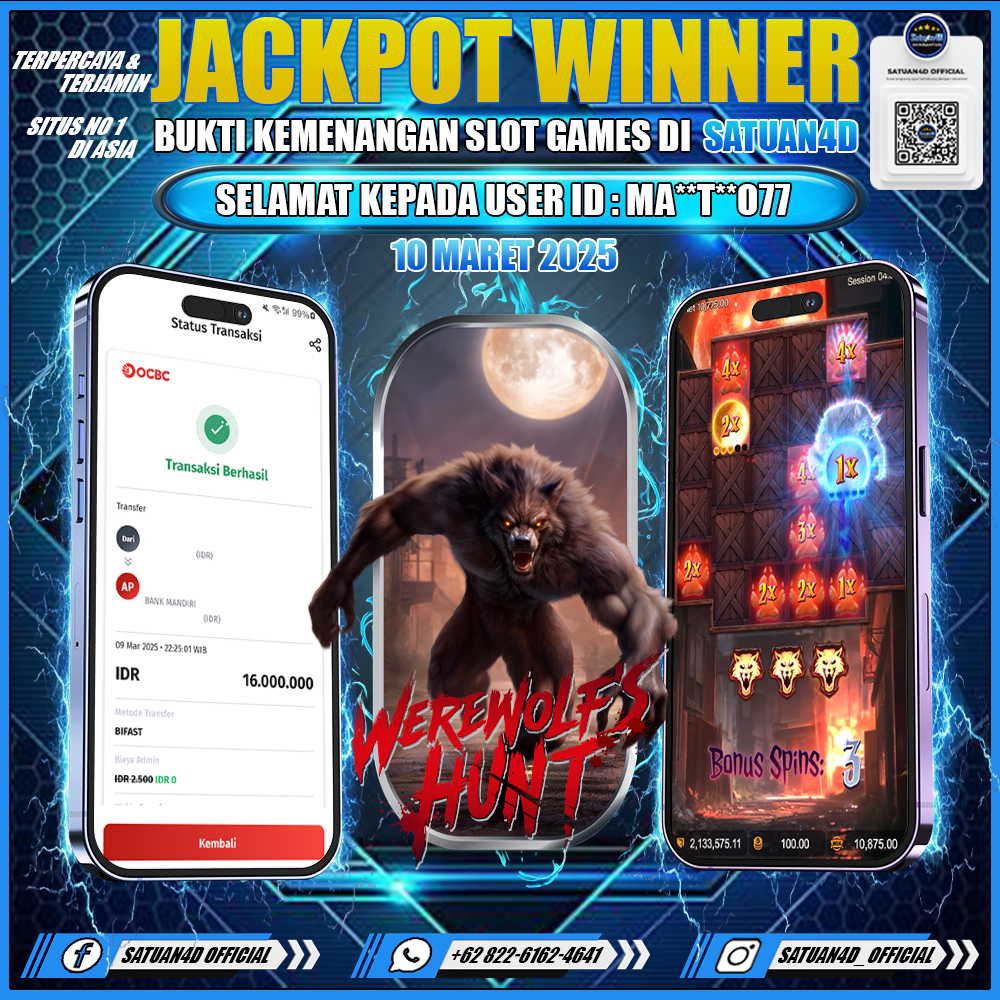 BUKTI KEMENANGAN TANGGAL 10 MARET FEBRUARY 2025