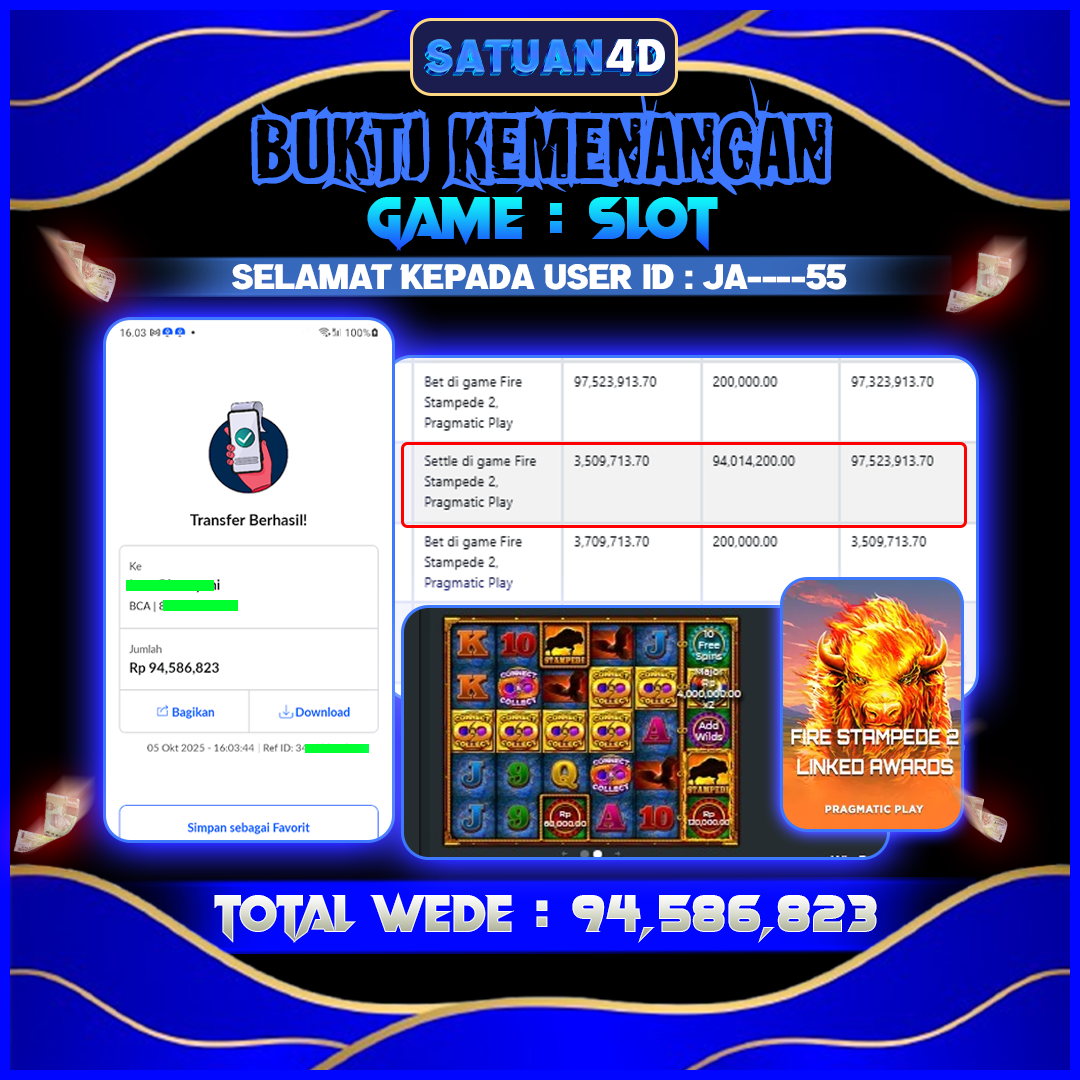 BUKTI KEMENANGAN TERBESAR TANGGAL 06 OKTOBER 2025