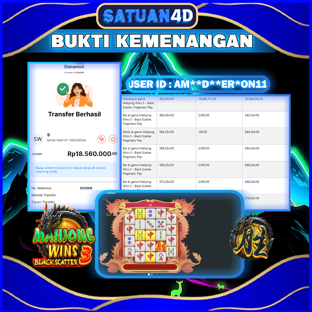 BUKTI KEMENANGAN TERBESAR TANGGAL 19 AGUSTUS 2025