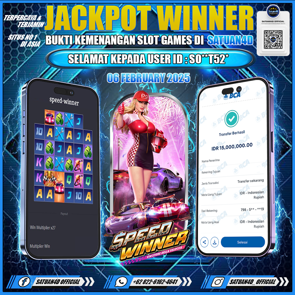 BUKTI KEMENANGAN TANGGAL 06 FEBRUARY 2025 