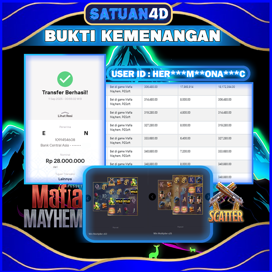 BUKTI KEMENANGAN TERBESAR TANGGAL 13 SEPTEMBER 2025