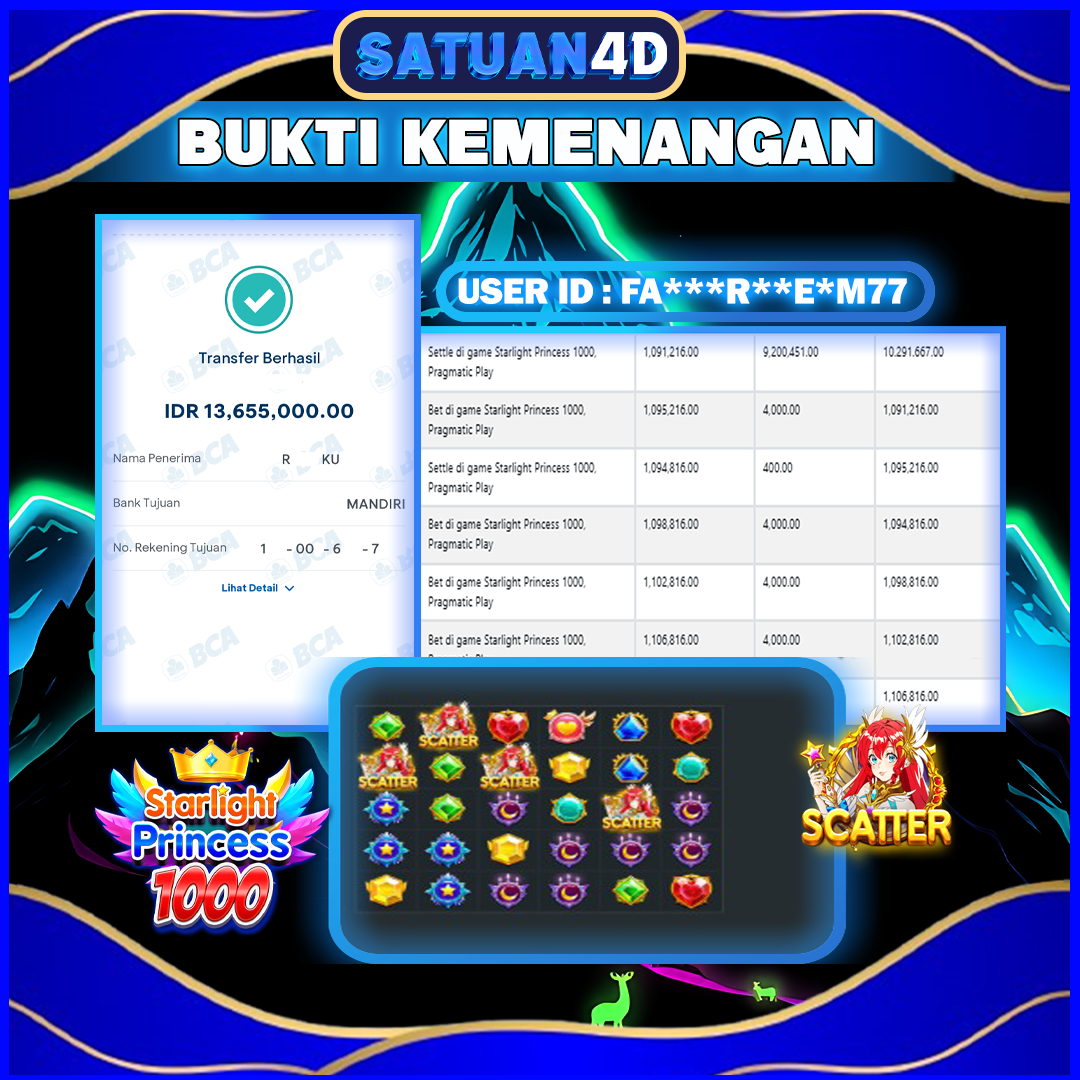 BUKTI KEMENANGAN TERBESAR TANGGAL 18 AGUSTUS 2025