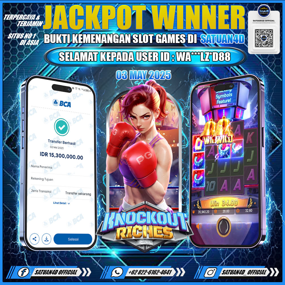 BUKTI KEMENANGAN TANGGAL 03 MAY 2025