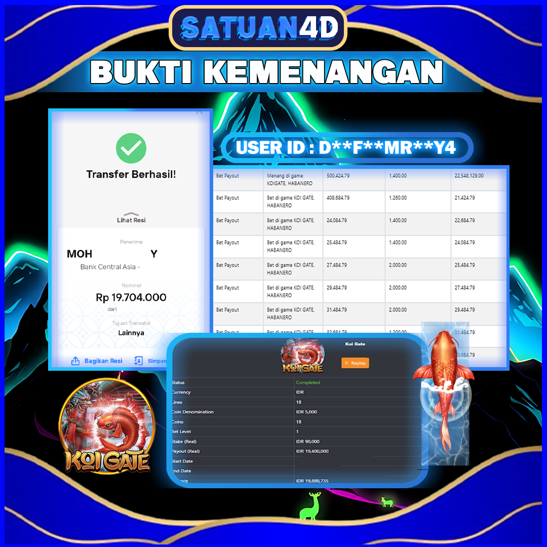 BUKTI KEMENANGAN TERBESAR TANGGAL 11 AGUSTUS 2025