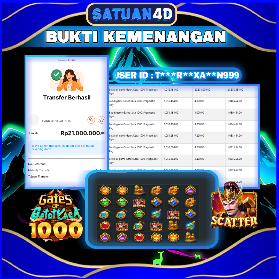 BUKTI KEMENANGAN TERBESAR TANGGAL 13 AGUSTUS 2025