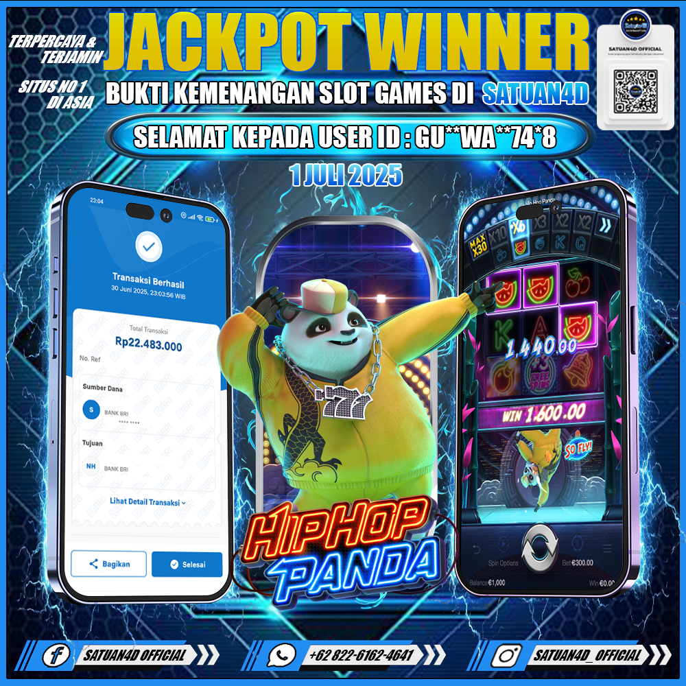 BUKTI KEMENANGAN TERBESAR TANGGAL 1 JULI 2025