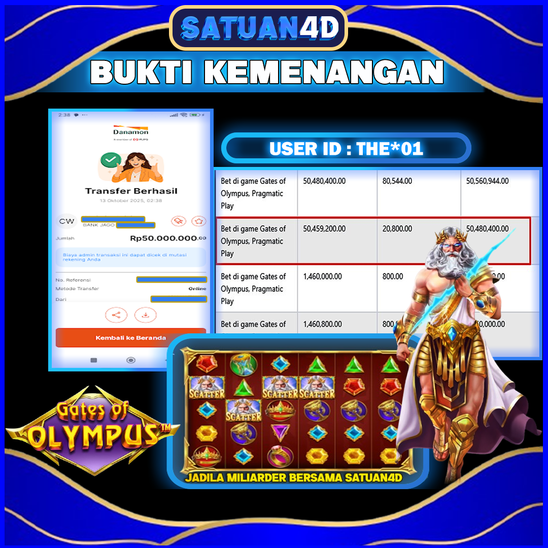 BUKTI KEMENANGAN TERBESAR TANGGAL 14 OKTOBER 2025
