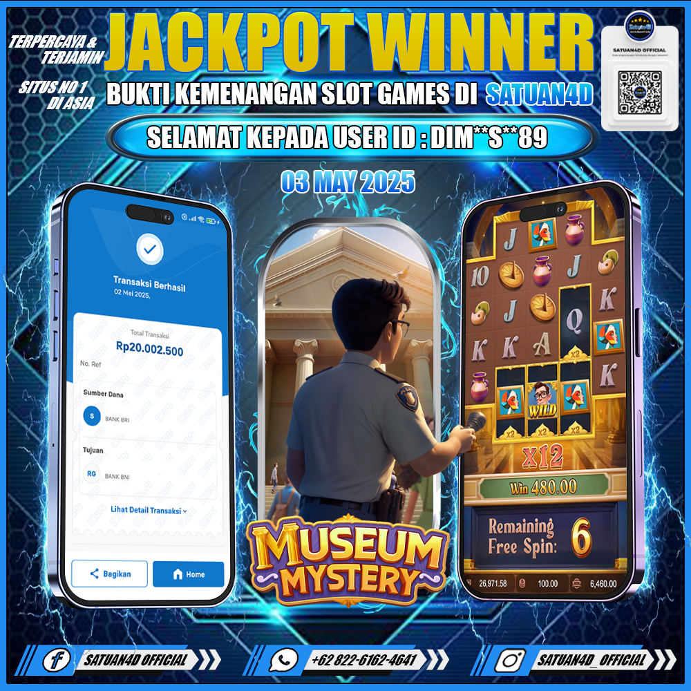 BUKTI KEMENANGAN TANGGAL 03 MAY 2025