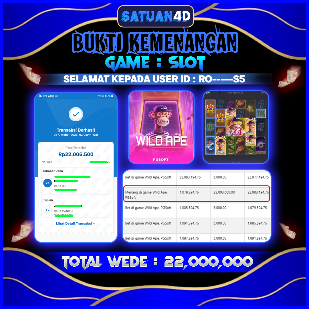 BUKTI KEMENANGAN TERBESAR TANGGAL 09 OKTOBER 2025